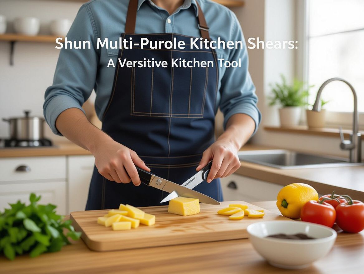 Shun Multi-Purpose Kitchen Shears: A Versatile Kitchen Tool